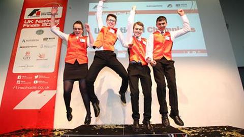 Coventry Academy Student Team Crowned F1 in School