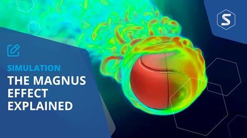 SOLIDWORKS Flow Simulation Magnus Effect